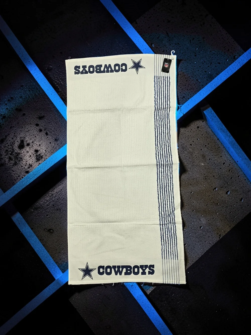 NFL Dallas Cowboys White Color Hand Towel 42 X 21 Inches.